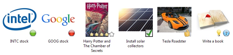 Icon Examples in Mind Collected